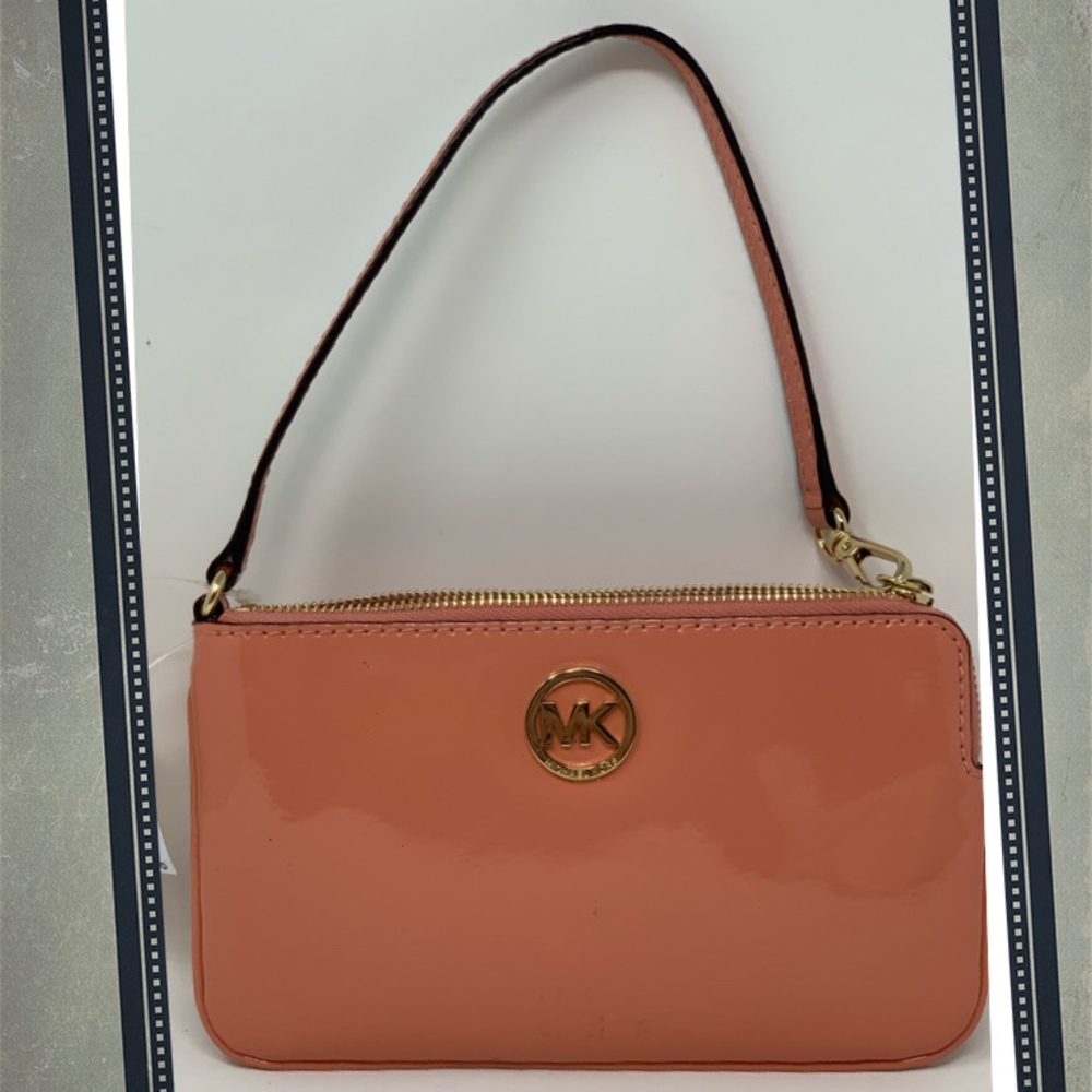 Michael Kors Fulton Large TZ Wristlet Leather